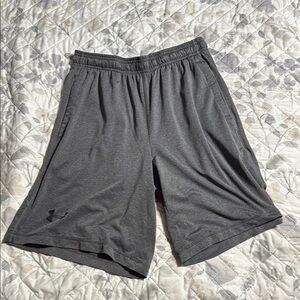 Under Armour Gray Athletic Performance Shorts M